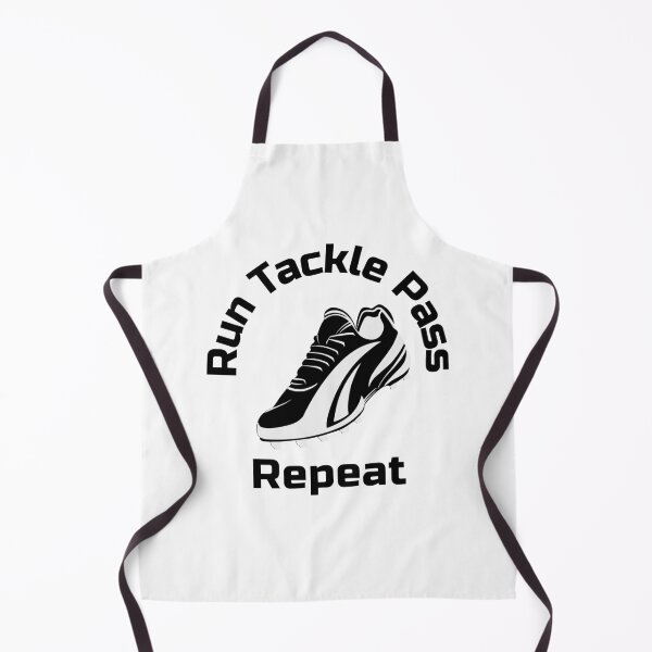 Item preview, Run Tackle Pass Repeat – Funny Girls Soccer T-shirt Pitch Boot Cleat designed and sold by WhackingTax.