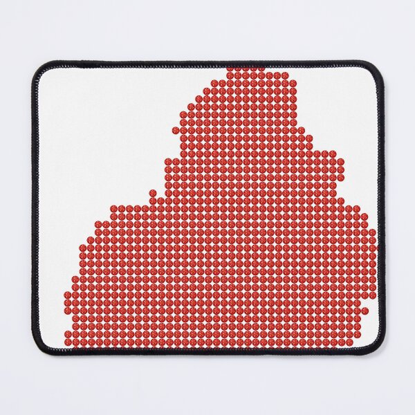 Item preview, Mauritius Red Rhinestone designed and sold by TheIconSmith.