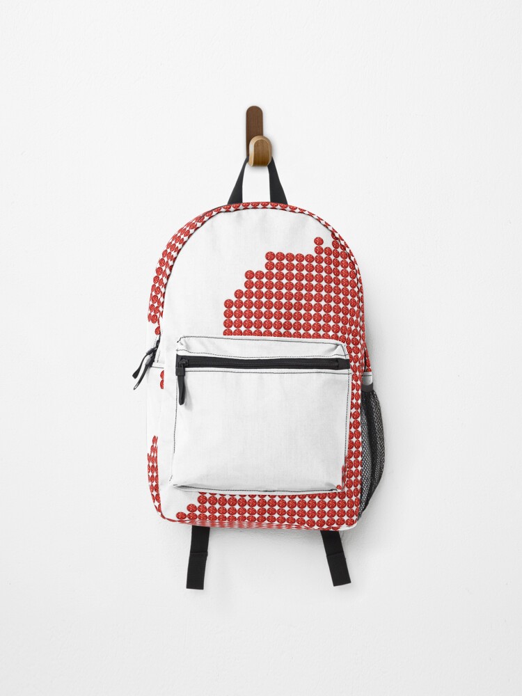 Thumbnail 1 of 3, Backpack, Mauritius Red Rhinestone designed and sold by TheIconSmith.