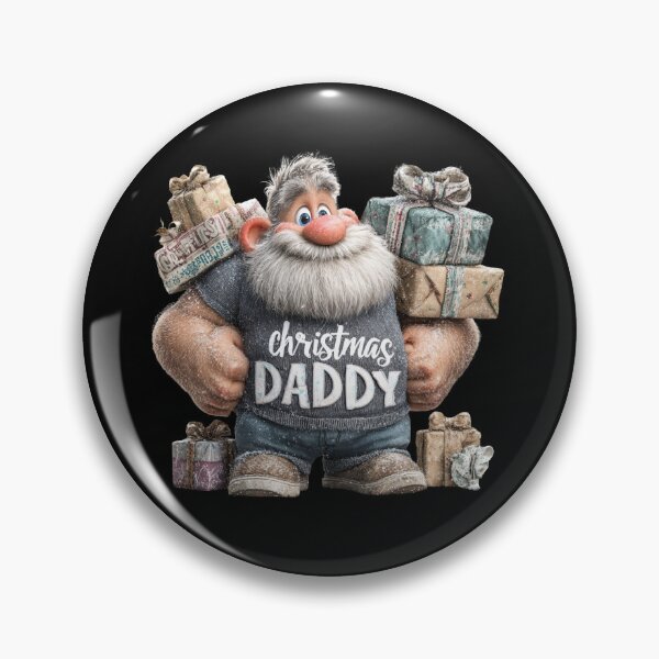Item preview, Muscular Santa Claus – Funny Christmas Daddy Illustration designed and sold by Maryna_Reine.