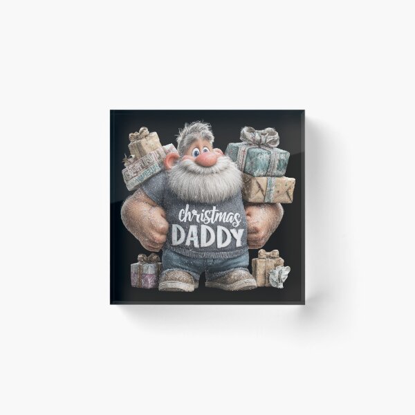 Item preview, Muscular Santa Claus – Funny Christmas Daddy Illustration designed and sold by Maryna_Reine.