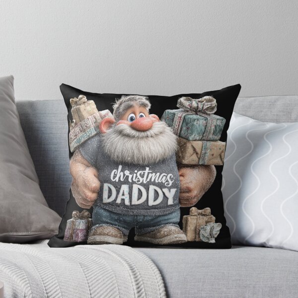 Item preview, Muscular Santa Claus – Funny Christmas Daddy Illustration designed and sold by Maryna_Reine.
