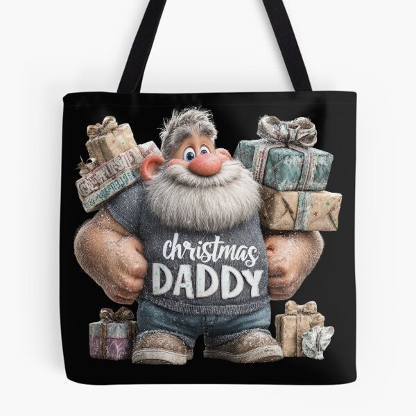 Item preview, Muscular Santa Claus – Funny Christmas Daddy Illustration designed and sold by Maryna_Reine.