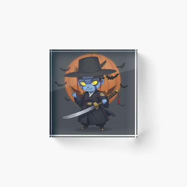 Item preview, Korean Halloween Chibi Reaper – K-Horror Demon Hunter 2 designed and sold by Pasteltone.