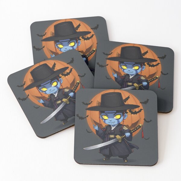 Item preview, Korean Halloween Chibi Reaper – K-Horror Demon Hunter 2 designed and sold by Pasteltone.