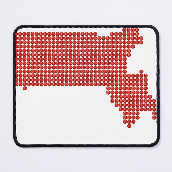 Item preview, Massachusetts Red Rhinestone designed and sold by TheIconSmith.