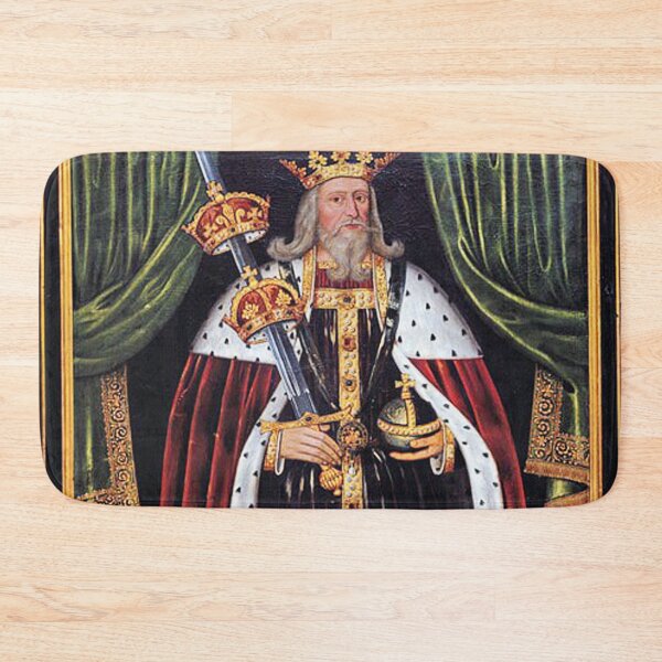 Item preview, Edward III king of England vintage portrait art designed and sold by Vintage Designs +.