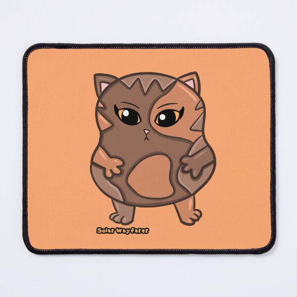 Item preview, Cookie the peanut shaped cookie cat - funny design designed and sold by SolarWayfarer.