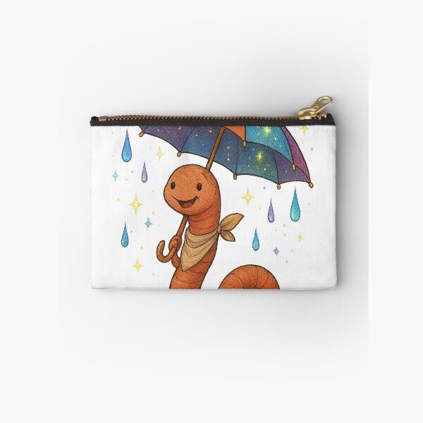 Item preview, Whimsical Worm with Umbrella designed and sold by photoparadise22.