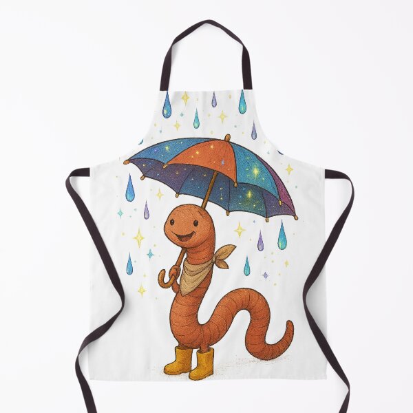Item preview, Whimsical Worm with Umbrella designed and sold by photoparadise22.