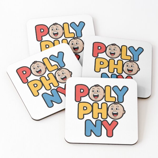 Item preview, Lively Polyphony Typography Suggesting Multiple Voices designed and sold by SplashTastic.