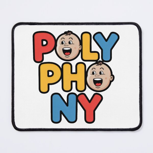 Item preview, Lively Polyphony Typography Suggesting Multiple Voices designed and sold by SplashTastic.