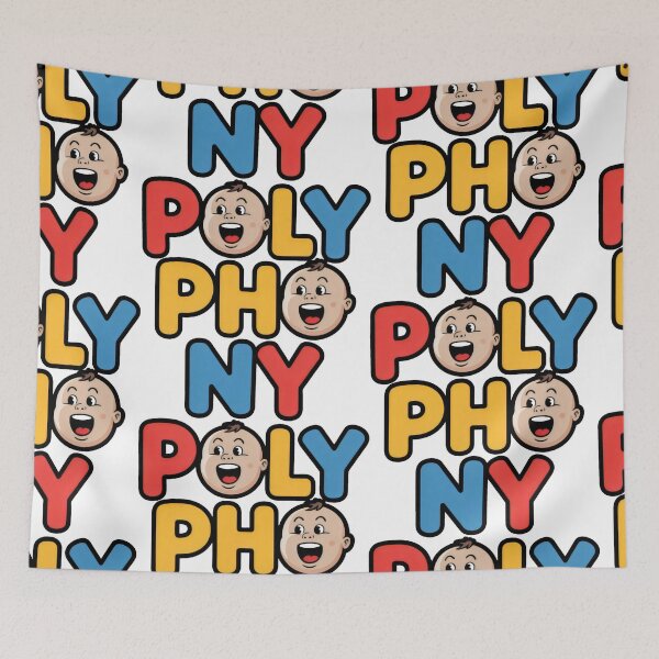 Item preview, Lively Polyphony Typography Suggesting Multiple Voices designed and sold by SplashTastic.