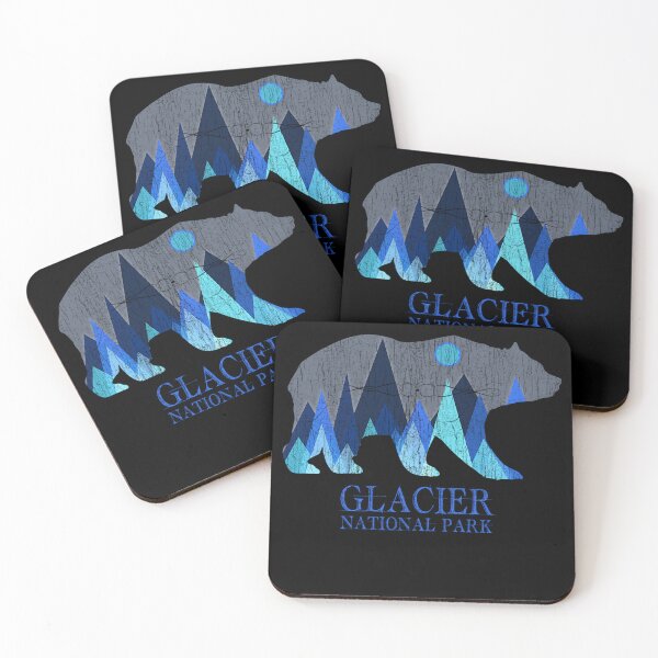 Item preview, Vintage Glacier National Park Grizzly Bear designed and sold by Asleydarell.