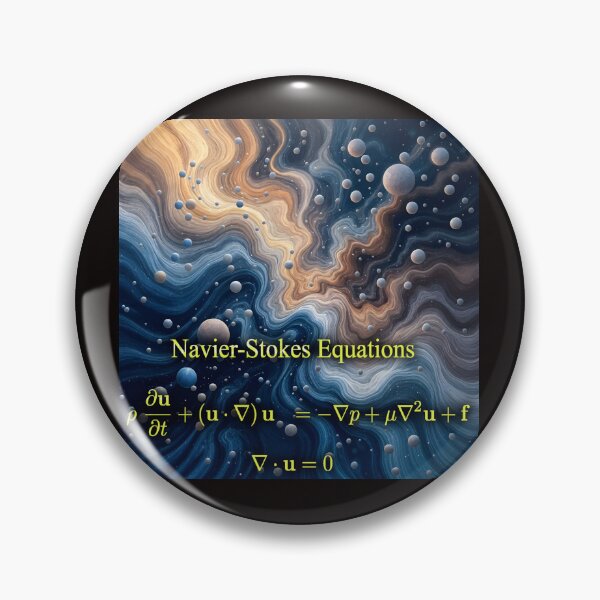 Item preview, Flowing with Navier-Stokes Equations designed and sold by Nerdy Shack.