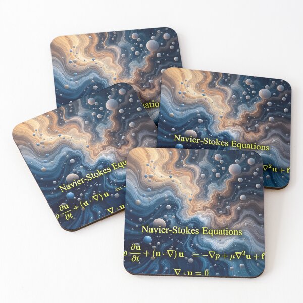 Item preview, Flowing with Navier-Stokes Equations designed and sold by Nerdy Shack.