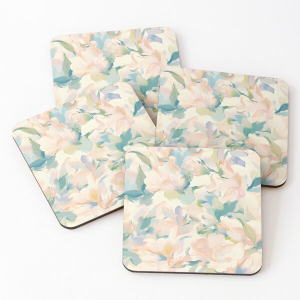 Item preview, Soft Pastel Floral Abstract Spring Pattern designed and sold by Windy-market.