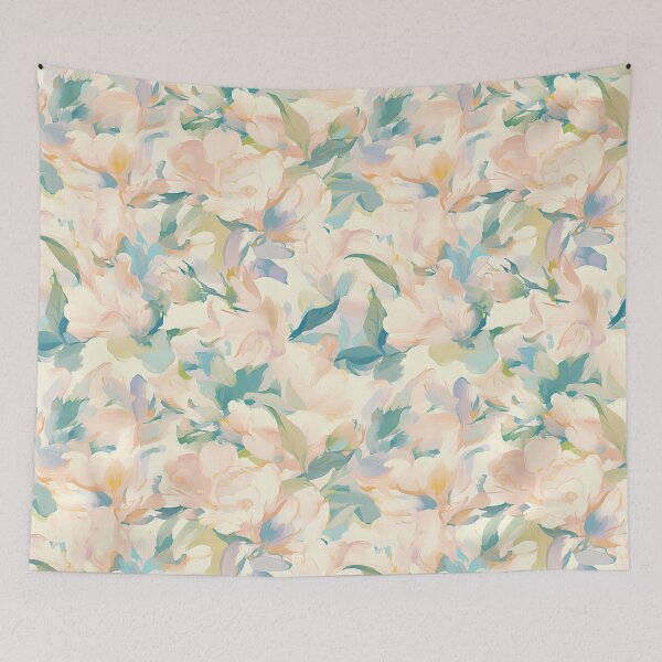 Item preview, Soft Pastel Floral Abstract Spring Pattern designed and sold by Windy-market.