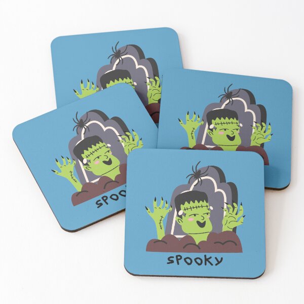 Item preview, Halloween zombie in retro 90s groovy style designed and sold by Luamor.