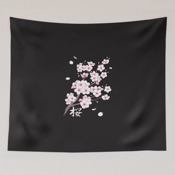 Item preview, Falling White Sakura Cherry Blossom (1) designed and sold by tackjordane.