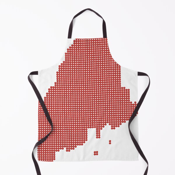 Item preview, Maine Red Rhinestone designed and sold by TheIconSmith.