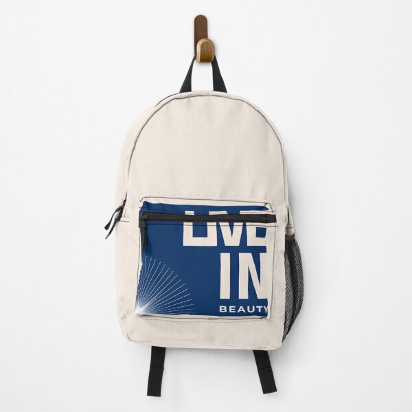 Item preview, Live in Beauty – Blue Abstract Square for a Radiant Life designed and sold by liveinbeauty.