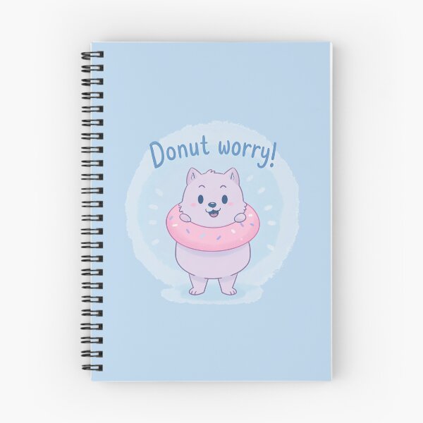 Item preview, Donut Worry Cat Swimming Ring Design designed and sold by kacperartdesign.