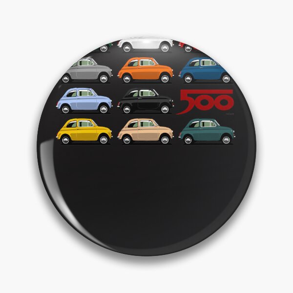 Item preview, Fiat 500 Side View designed and sold by tackjordane.