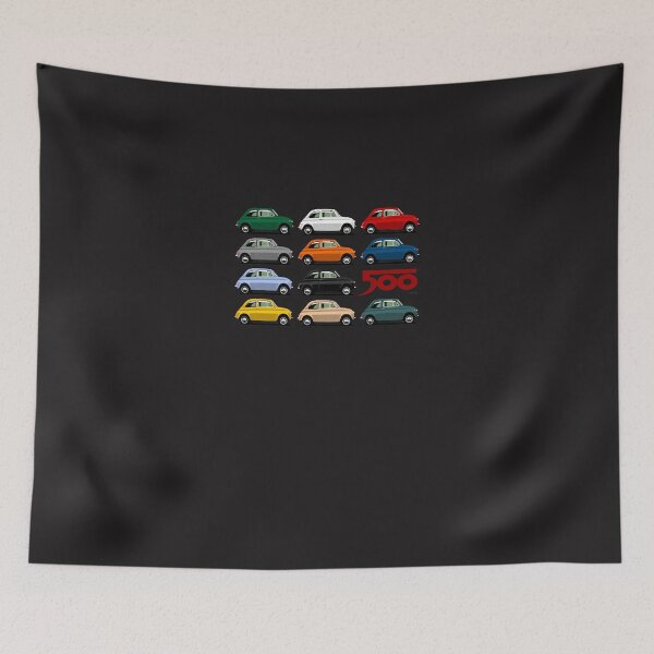 Item preview, Fiat 500 Side View designed and sold by tackjordane.