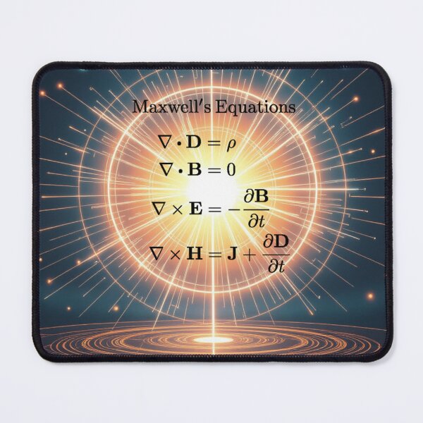Item preview, Maxwell's Equations designed and sold by Nerdy Shack.