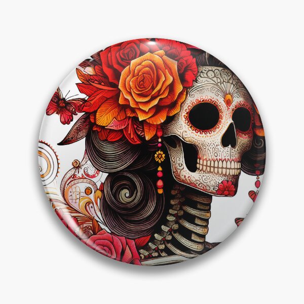 Item preview, Catrina Halloween Illustration - Esoteric Día de Muertos Art Nouveau Mystical Design designed and sold by  Ojo de Lilith.