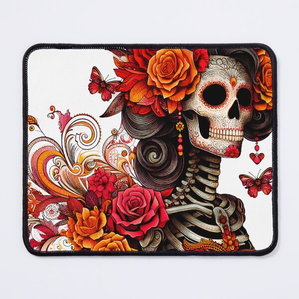 Item preview, Catrina Halloween Illustration - Esoteric Día de Muertos Art Nouveau Mystical Design designed and sold by  Ojo de Lilith.
