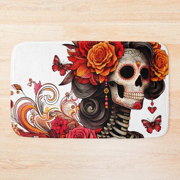 Item preview, Catrina Halloween Illustration - Esoteric Día de Muertos Art Nouveau Mystical Design designed and sold by  Ojo de Lilith.