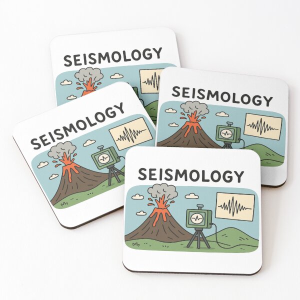 Item preview, Seismology - volcano and seismograph designed and sold by DamioPolArt.