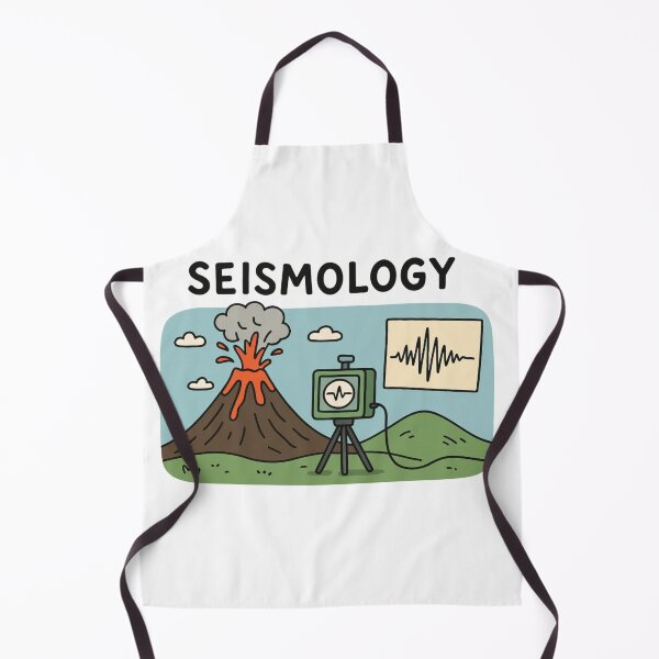 Item preview, Seismology - volcano and seismograph designed and sold by DamioPolArt.