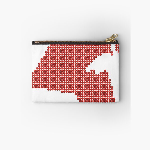 Item preview, Kuwait Red Rhinestone designed and sold by TheIconSmith.