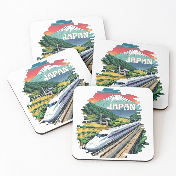 Item preview, Japanese Bullet Train and Mount Fuji designed and sold by NPStudio.