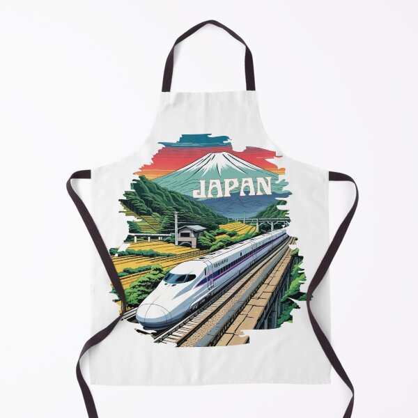 Item preview, Japanese Bullet Train and Mount Fuji designed and sold by NPStudio.