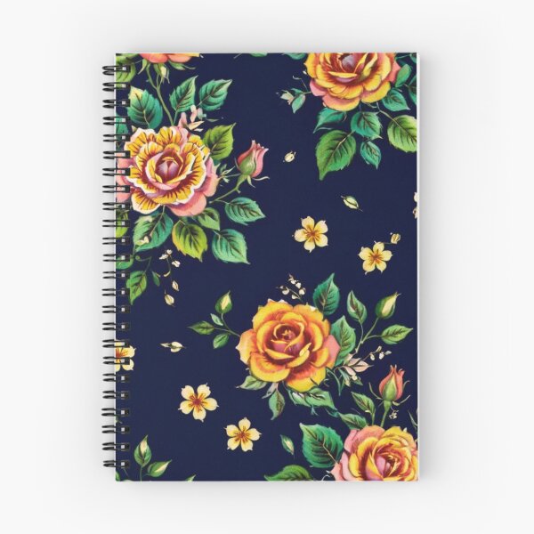 Item preview, vintage-style golden roses designed and sold by Nice-patterns.