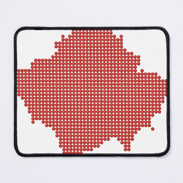 Item preview, Kosovo Red Rhinestone designed and sold by TheIconSmith.
