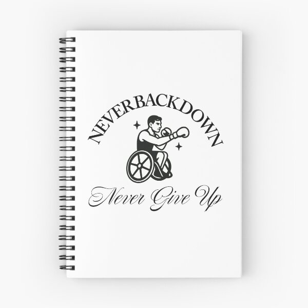 Item preview, Never Back Down, Never Give Up designed and sold by pallypax.