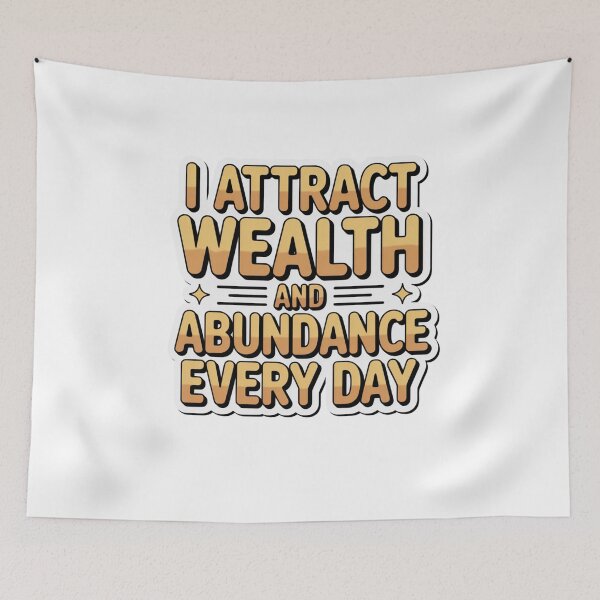 Item preview, money affirmations designed and sold by Mateusz Majcherek.