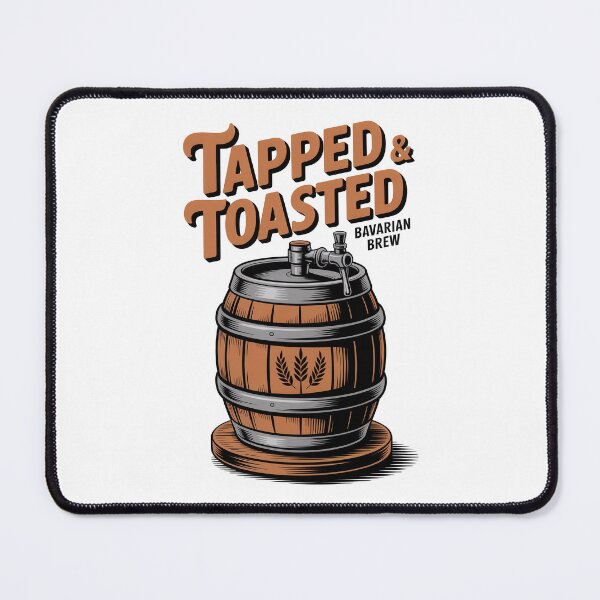 Item preview, Tapped & Toasted: Bavarian Brew - Beer Barrel Illustration designed and sold by C-Kav.