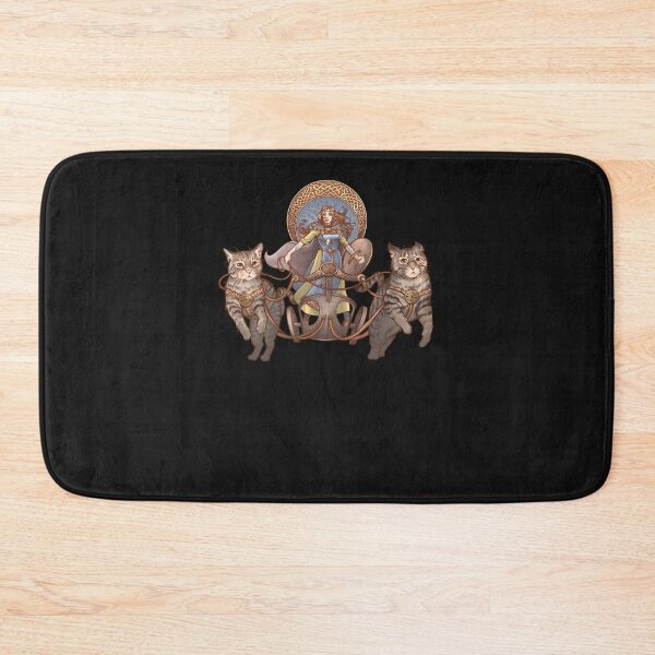 Item preview, Freya Driving Her Cat Chariot designed and sold by owcapearsj.