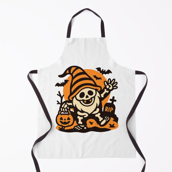 Item preview, Dancing Skeleton Gnome T-Shirt – Graveyard with Glowing Moon designed and sold by PrintCreations9.