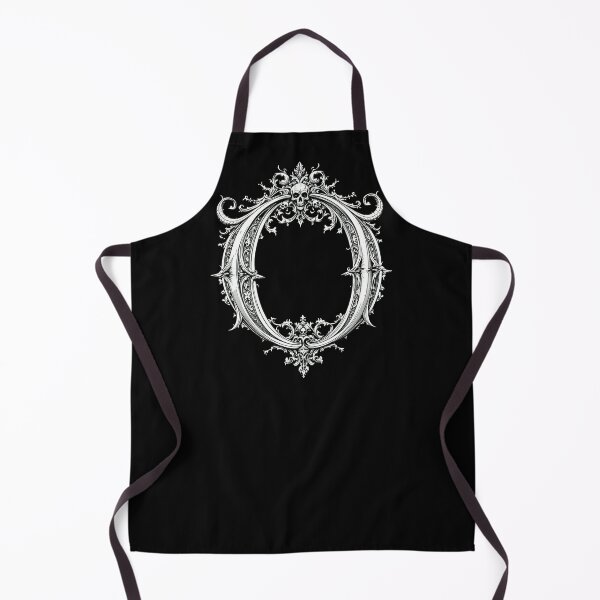 Item preview, O, Gothic Alphabet design, Halloween Letters, Skull Font for T-Shirt, Gothic Decor, Witchy Aesthetic designed and sold by TheGaliyaStudio.