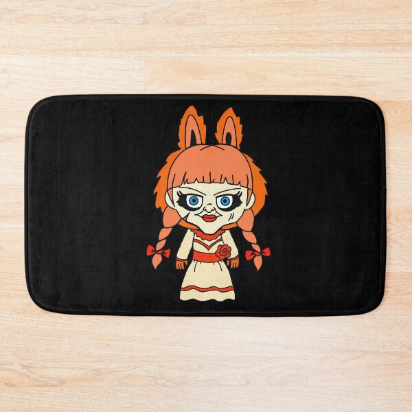 Item preview, Hauntingly Cute Annabelle labubu Bunny designed and sold by BunnyFogCo.