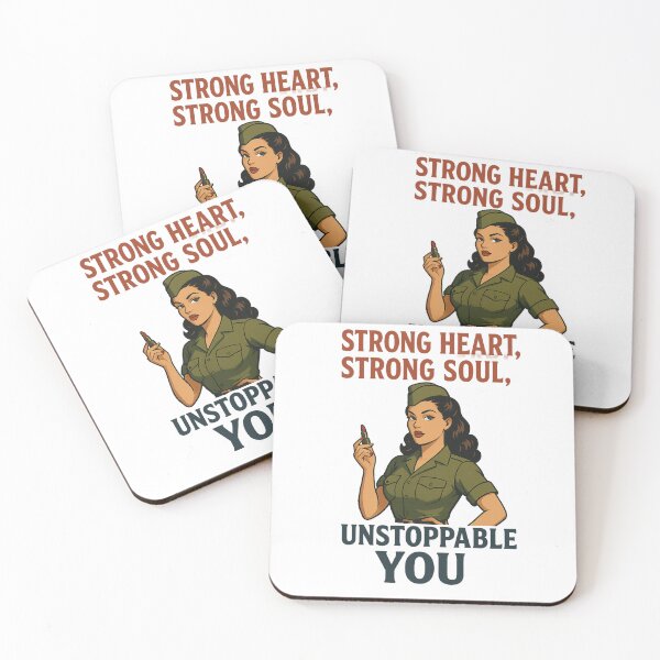 Item preview, Strong Heart, Strong Soul, Unstoppable YOU designed and sold by GlitteringPixie.
