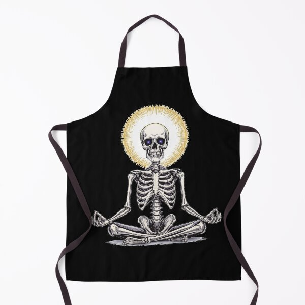 Item preview, Yoga Meditating Skeleton designed and sold by DesignsDominus.