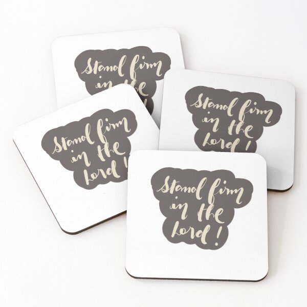 Item preview, Stand firm in the Lord designed and sold by Kripa Justine.